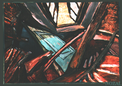 Puerta y ventana de un corazn roto. Nozal 1987